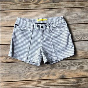 Lole Women's Gray Diamond Striped Shorts